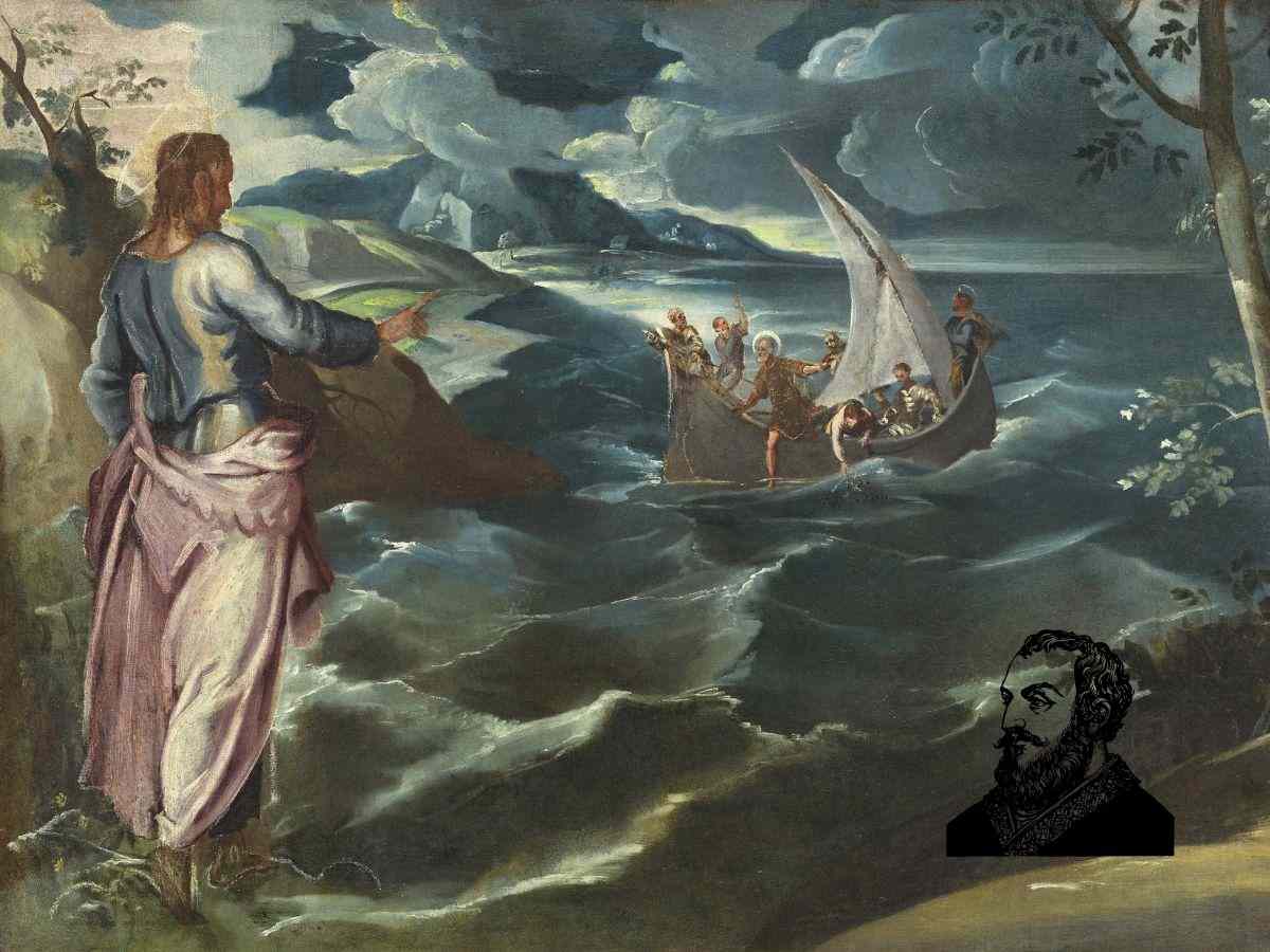 Tintoretto, l'opera Cristo a Mare