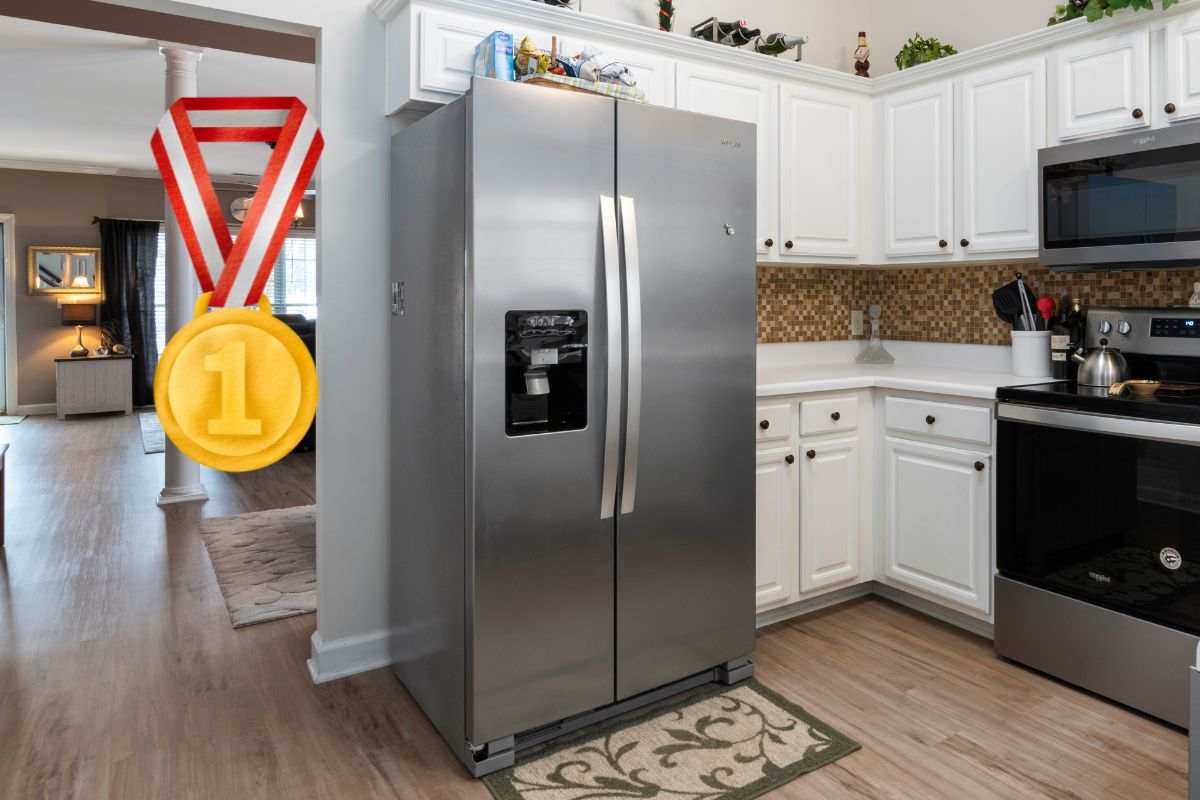 frigorifero e la medaglia d'oro